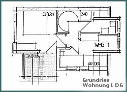 Grundriss Ferienwohnung1 Dachgeschoss